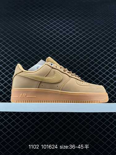 2 Nike Air Force Low AF Wheat LV Co branded Air Force One Low Top Casual Cricket Shoe Nike continua 