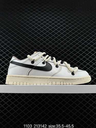 Le 23 scarpe da skateboard a taglio basso NK SB Dunk Low decostruite con cinturino con coulisse pres