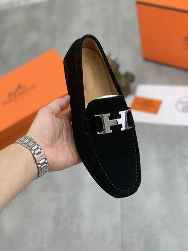 Hermes Men's Shoe Code: 1106B10 Size: 38-44 (customized to 45)