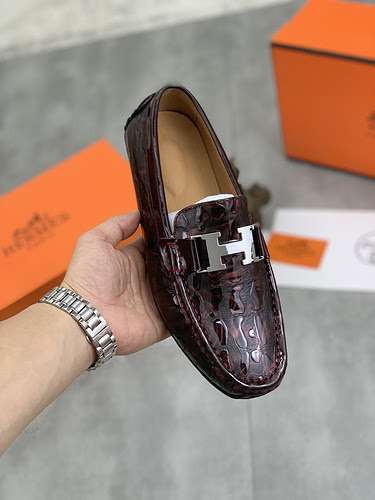Hermes Men's Shoe Code: 1106B20 Size: 38-44 (customized to 45)