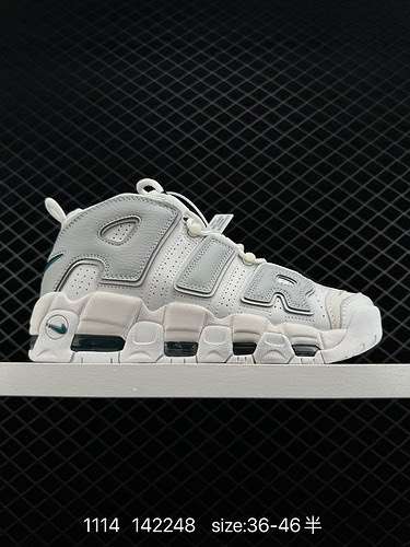 24 NK Air More Uptempo Large AIR Pippet Vintage Scarpe da basket DR784 Taglia 36 36 37 38 38 39 4 4 