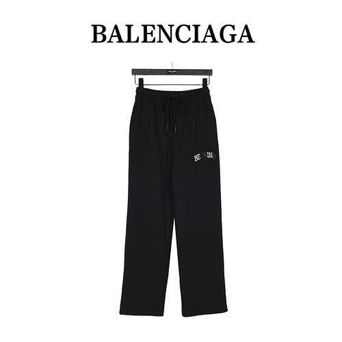 Pantaloni BLCGBalenciaga 23Fw Berkind con lettera ricamata