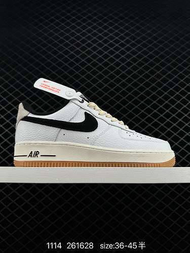 4 Nike Air Force Low Air Force One Scarpe da ginnastica casual versatili dal taglio basso Le prestaz