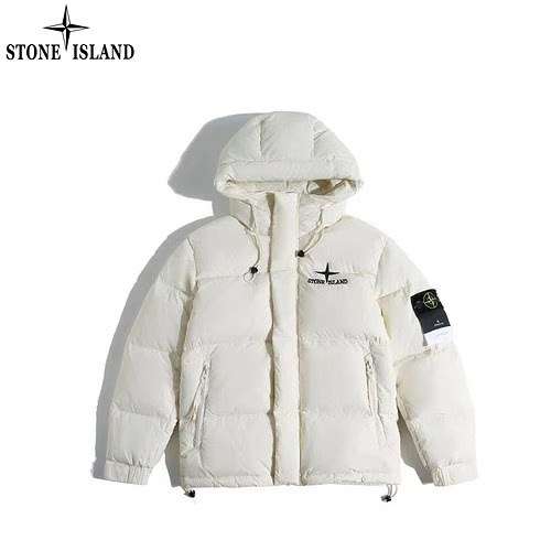 Piumino soffice unisex con cappuccio da esterno STStone Island