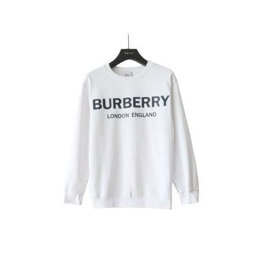 BBRBurberry New Classic petto grande logo stampato girocollo manica lunga uomo e donna top pullover 