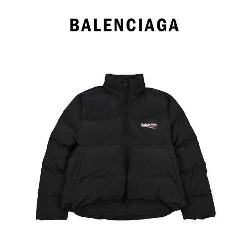 BLCGBalenciaga cola wave sciolto piumino di cotone giacca di cotone giacca di pane