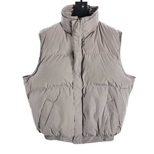 Gilet piumino smanicato ESSENTIALS doppio filo