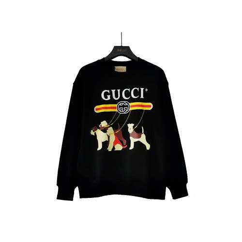 Gucci 2023SS Autunno Inverno Nuovo Cartoon Dog Letter Logo Maglione