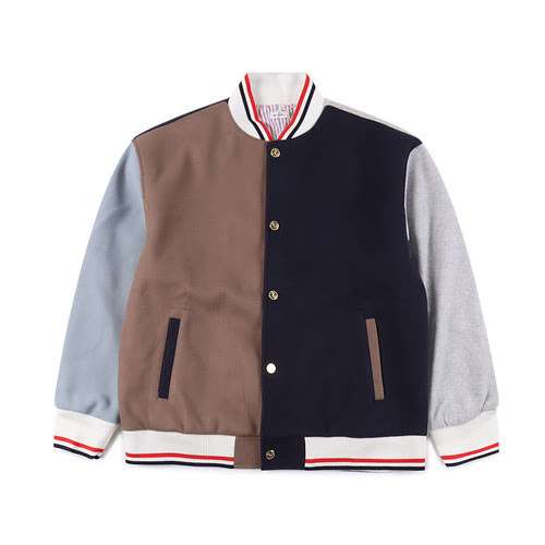 Bomber in pile a contrasto FUNMIX di inizio autunno di Thom Browne