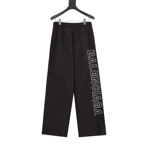 Pantaloni BLCG 23FW in nylon ricamato