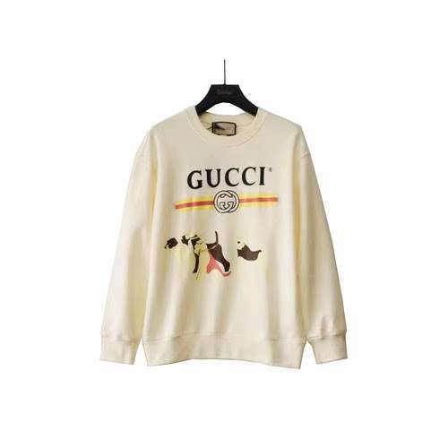 Gucci 2023SS Autunno Inverno Nuovo Cartoon Dog Letter Logo Maglione