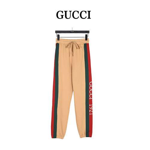 GucciPantaloni in pile con nastro Gucci 23Fw 1921