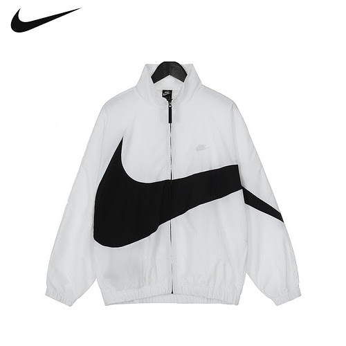 NIKE Giacca Nike con piccola etichetta ricamata con LOGO grande