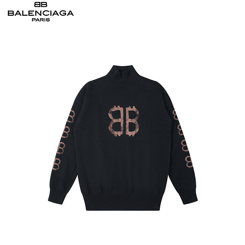 Maglione a collo alto Blcg Balenciaga Bitcoin Double B