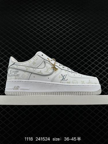 2 Nike Air Force quot7 Low LV joint Air Force One scarpe da ginnastica casual basse CV67 3 Taglia 36