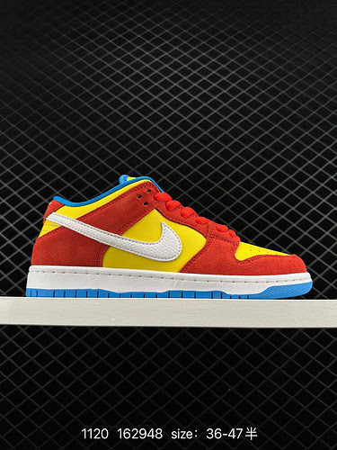 24 La combinazione di colori generale di Nike SB Dunk Low Bart Simpson Simpsons a livello aziendale 