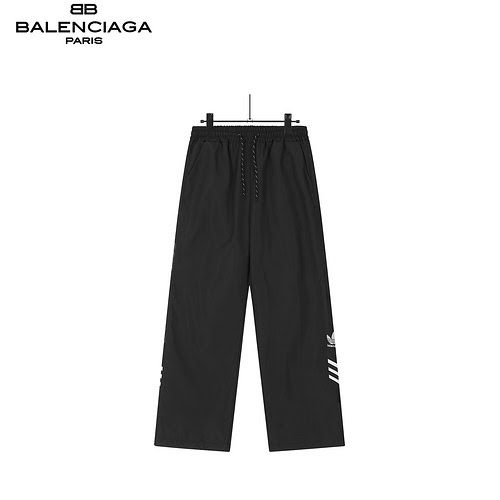 BLCGBalenciaga X Adidas Pantaloni dritti con etichetta piccola in fettuccia Adidas