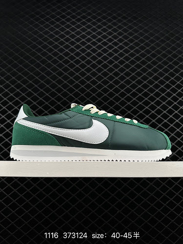 2 Nike Classic Cortez nuovo colore abbinato classico leggero e confortevole da uomo Forrest Gump sca