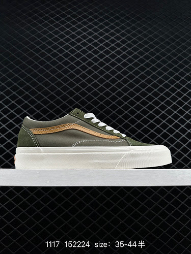 2 Vans Style 36 Decon VR3 SF Army Green Vans Official Environmentally Friendly Series New Color Vulc