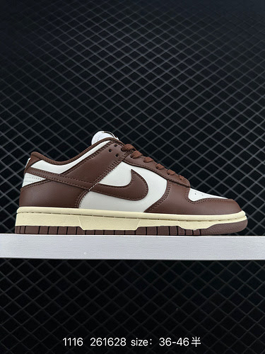 4 Nike Dunk Low quotSurfaces In Brown And Sailquot Nike SB Low Chocolate Brown and White L'intero pa