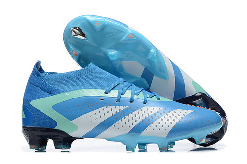 Scarpe da calcio Adidas Falcon essence FG alte interamente in maglia con lacci PREDATOR ACCURACY FG 