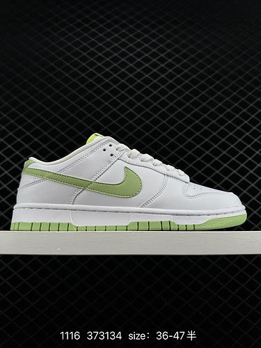 7 Nike SB Dunk Low Honeydew Muscovite Green Entrando nell'estate, le scarpe bianche semplici e pulit