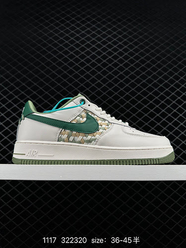 Nike Air Force Low Air Force 1 scarpe da ginnastica sportive casual versatili basse La combinazione 