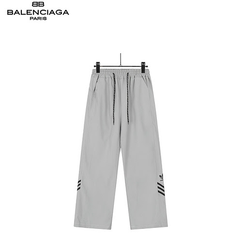 BLCGBalenciaga X Adidas Pantaloni dritti con etichetta piccola in fettuccia Adidas