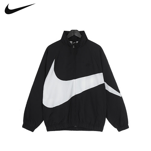 NIKE Giacca Nike con piccola etichetta ricamata con LOGO grande