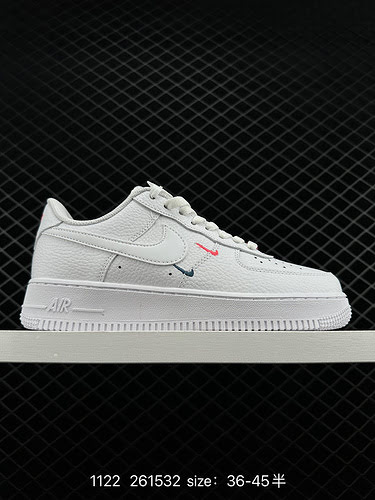 6 Nike Air Force 7 Air Force 1 sneaker sportive casual versatili basse La combinazione di morbide pr