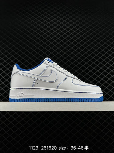 Autentiche scarpe da ginnastica sportive casual versatili Nike Air Force Low Air Force 1 basse La co