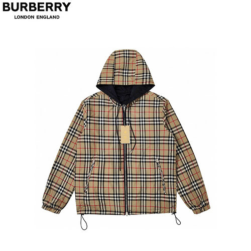 BBRGiacca scozzese con cappuccio di Burberry anni '21