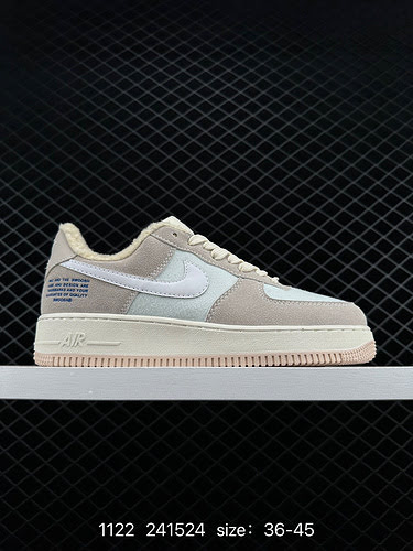 2 Velvet Nike Air Force Low Air Force 1 sneaker sportive casual versatili basse La combinazione di m