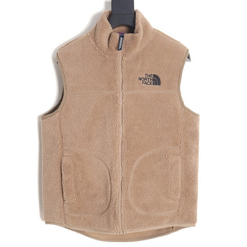 Gilet con colletto rialzato in agnello TNF North Face 23FW in pile da esterno