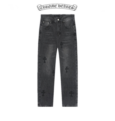 Jeans CH Croix Heart Cross Wash Stesso stile per uomo e donna