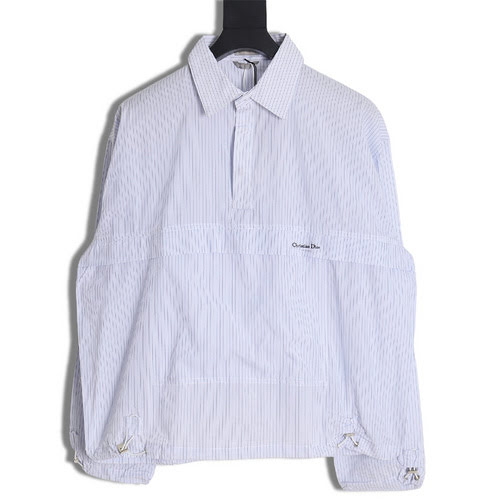 Camicia a righe patchwork CD Dior 23FW