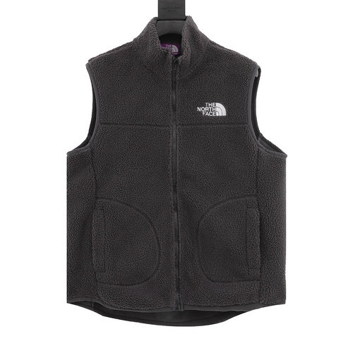 Gilet con colletto rialzato in agnello TNF North Face 23FW in pile da esterno