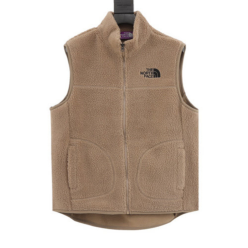 Gilet con colletto rialzato in agnello TNF North Face 23FW in pile da esterno