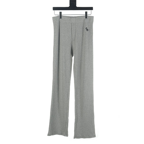 Pantaloni Croxin CH 23FW con ricamo waffle