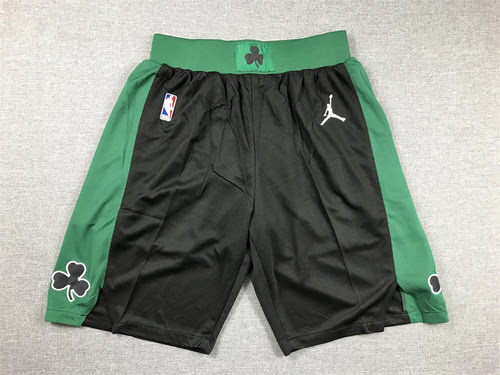 Celtics black 23-24 season shorts