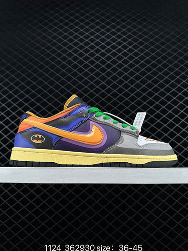 NIKE DUNK SB LOW Customized color matching Dunk SB, as the name suggests, has the classic Dunk origi