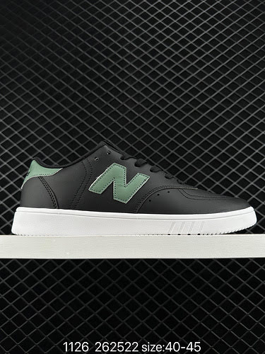 Authentic New Balance NEW BALANCE men's and women's shoes white and black trendy casual skate shoes 