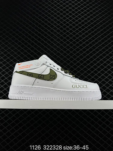4 Nike Air Force ’7 Air Force 1 low-top versatile casual sports sneakers. The combination of soft, e