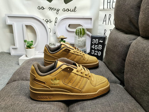 329DAdidas Forum 84 Low low-top versatile trendy casual sports sneakers. Based on the shape of retro