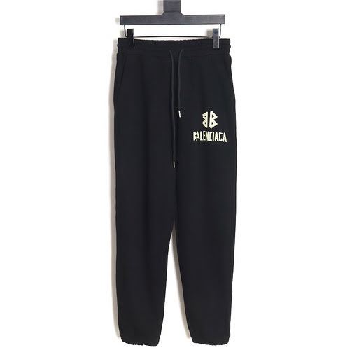 Pantaloni BLCG Balenciaga 23FW Doppia B stampati