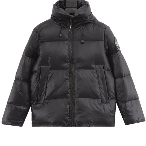 Piumino con cappuccio Canada Goose Classic Black Label