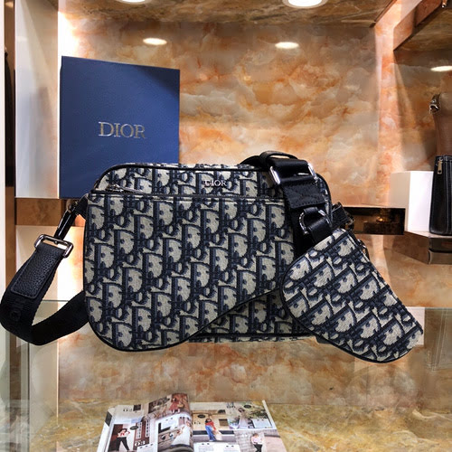 DI crossbody bag for men, made of imported top-quality original leather, high-end replica version, d