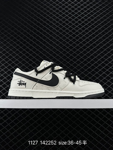 26 Company-level Nike NK Dunk Low Retro "DIY high-end customization of straps" Low-top cas