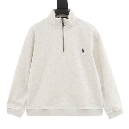 Ralph Lauren half-zip fleece sweatshirt (short style)
