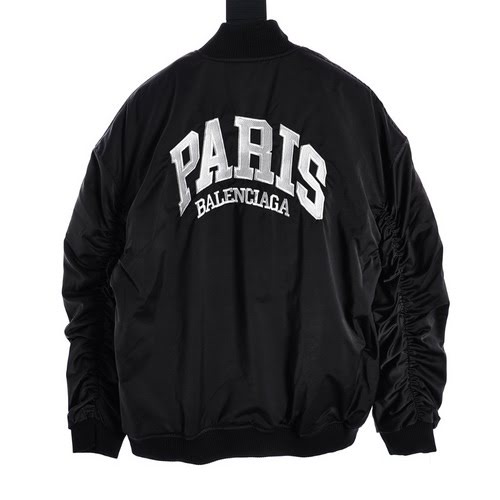 PARIS logo baseball jacket